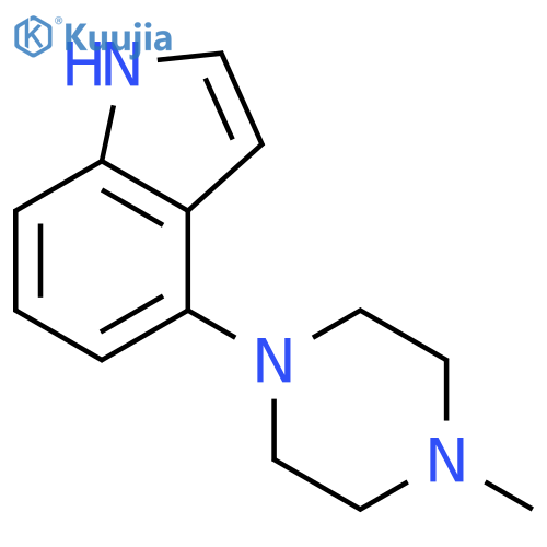 4-(4-methyl-1-piperazinyl)-1H-Indole structure