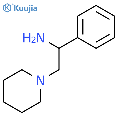2-Piperidin-1-yl-1-phenylethylamine structure