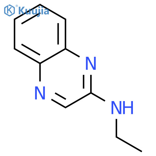 2-Quinoxalinamine,N-ethyl- structure