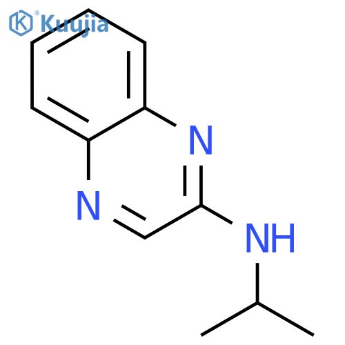 2-Quinoxalinamine,N-(1-methylethyl)- structure