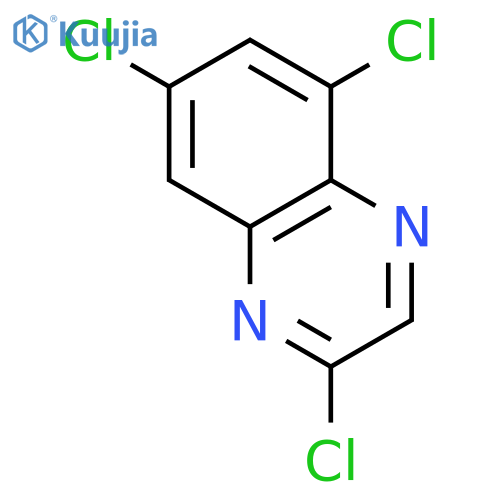 Quinoxaline, 2,5,7-trichloro- structure