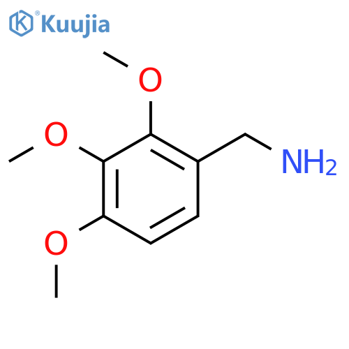 2,3,4-trimethoxybenzylamine structure