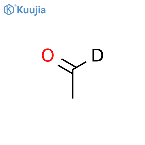 Acetaldehyde-1-d1 structure