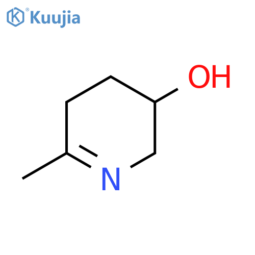 6-Methyl-2,3,4,5-tetrahydropyridin-3-ol structure