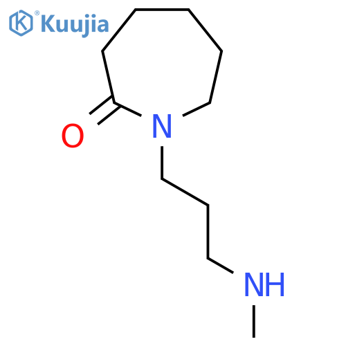 1-3-(methylamino)propylazepan-2-one structure