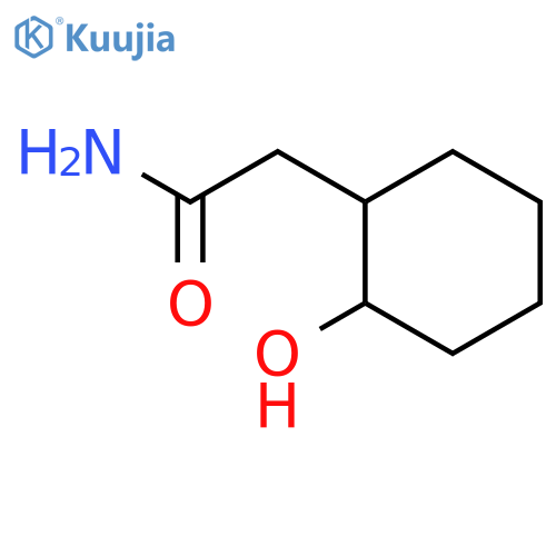 Cyclohexaneacetamide, 2-hydroxy-(9ci) structure