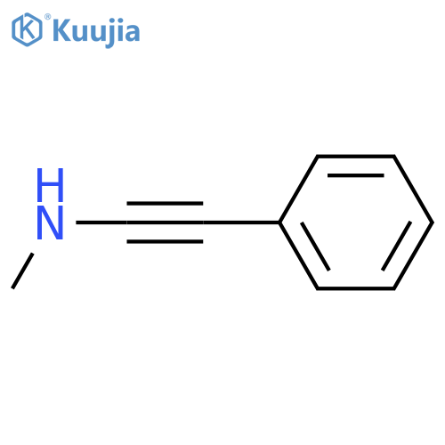 Ethynamine,N-methyl-2-phenyl- structure