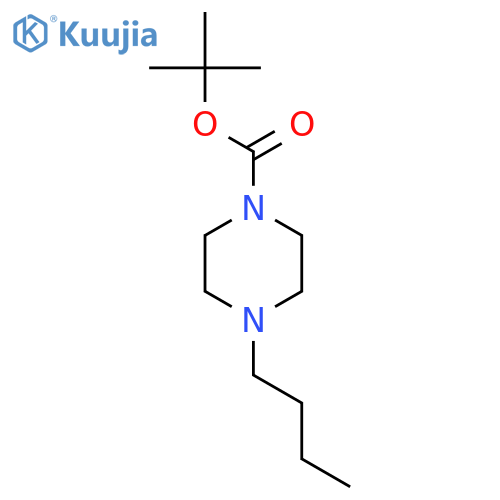 1-Boc-4-butylpiperazine structure