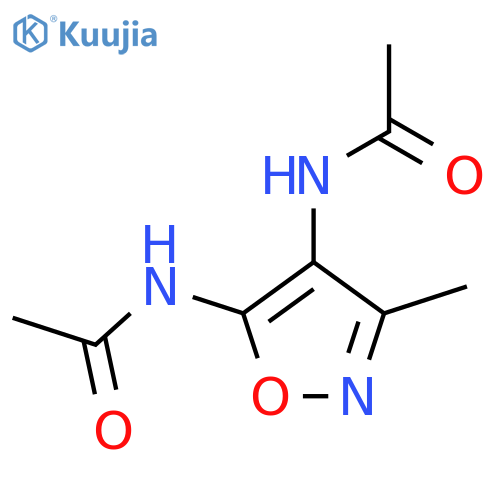 Acetamide,N,N'-(3-methyl-4,5-isoxazolediyl)bis- (9CI) structure