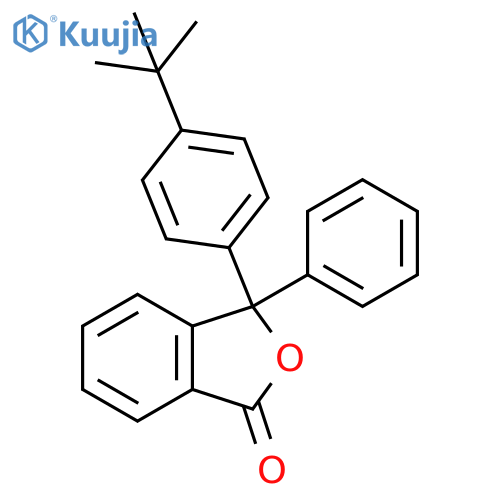 3-[4-(1,1-Dimethylethyl)phenyl]-3-phenyl-1(3H)-isobenzofuranone structure