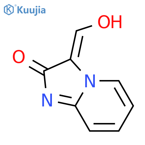 Imidazo[1,2-a]pyridin-2(3h)-one, 3-(hydroxymethylene)-(9ci) structure