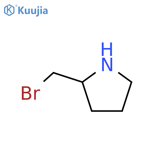 2-(Bromomethyl)pyrrolidine structure