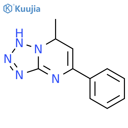 Tetrazolo[1,5-a]pyrimidine, 1,7-dihydro-7-methyl-5-phenyl- structure