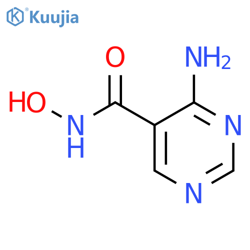 5-Pyrimidinecarboxamide,4-amino-N-hydroxy- structure