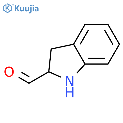 1H-Indole-2-carboxaldehyde,2,3-dihydro- structure