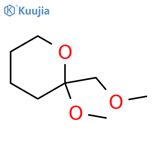 2H-Pyran,tetrahydro-2-methoxy-2-(methoxymethyl)- structure