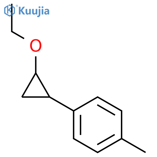 1-(2-Ethoxycyclopropyl)-4-methyl-Benzene structure