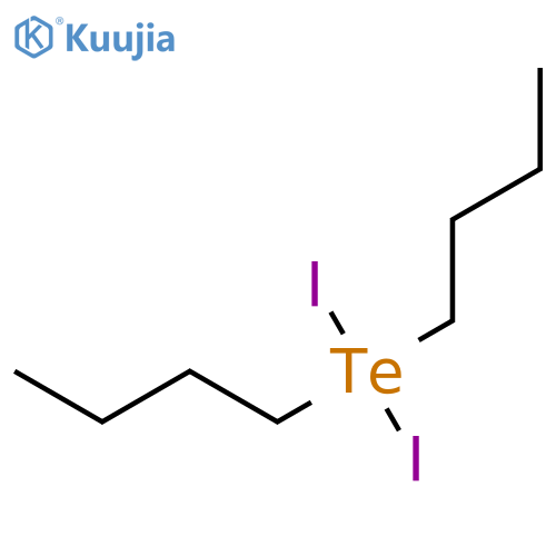 Tellurium,dibutyldiiodo-, (T-4)- (9CI) structure