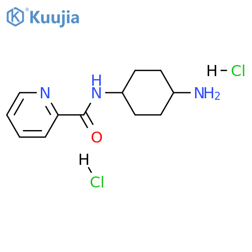 N-[(1R*,4R*)-4-Aminocyclohexyl]picolinamide dihydrochloride structure