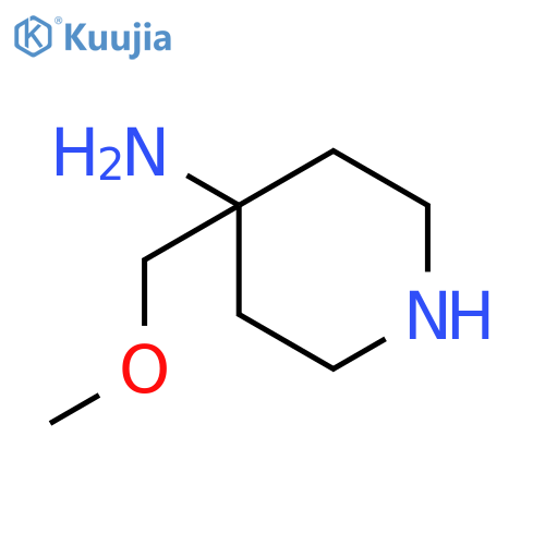 4-(methoxymethyl)piperidin-4-amine structure
