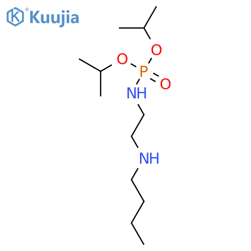 diisopropyl (2-(butylamino)ethyl)phosphoramidate structure