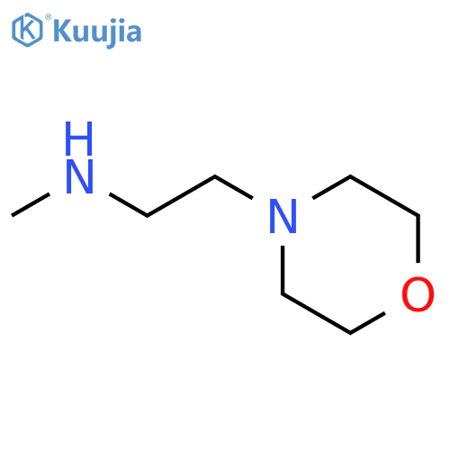 methyl[2-(morpholin-4-yl)ethyl]amine structure