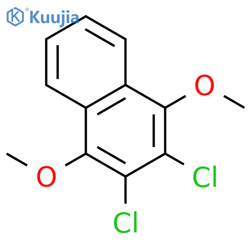 Naphthalene, 2,3-dichloro-1,4-dimethoxy- structure