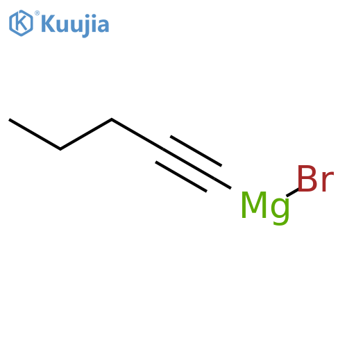 Magnesium, bromo-1-pentynyl- structure
