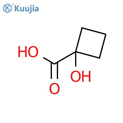 1-Hydroxycyclobutanecarboxylic acid structure