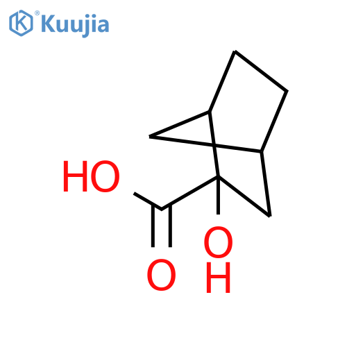 2-hydroxybicyclo2.2.1heptane-2-carboxylic acid structure