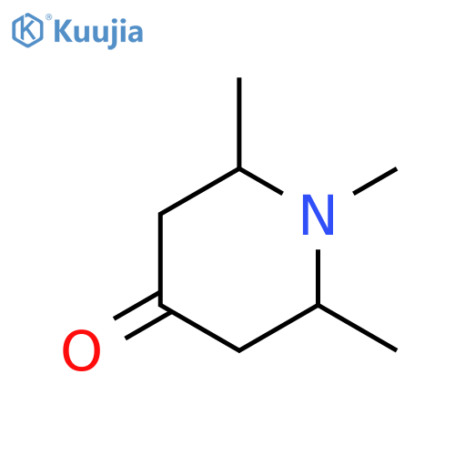 1,2,6-Trimethyl-piperidin-4-one structure