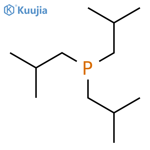 Phosphine,tris(2-methylpropyl)- structure