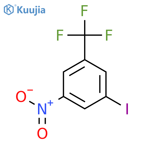 1-iodo-3-nitro-5-(trifluoromethyl)benzene structure
