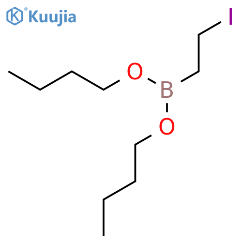 Boronic acid, (2-iodoethyl)-, dibutyl ester structure