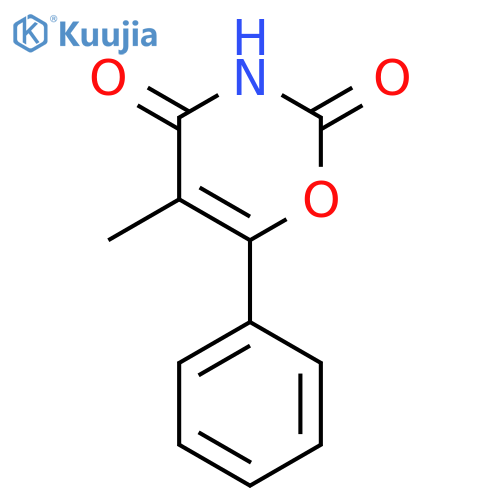2H-1,3-Oxazine-2,4(3H)-dione, 5-methyl-6-phenyl- structure