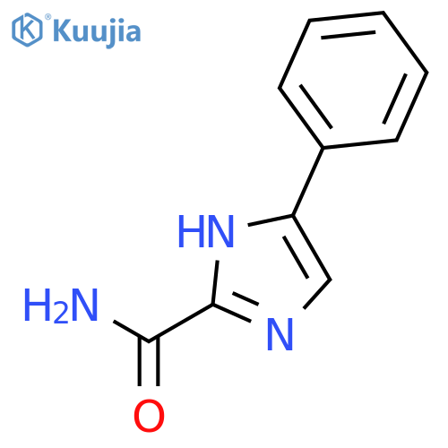 5-phenyl-1H-Imidazole-2-carboxamide structure