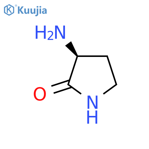 (3S)-3-aminopyrrolidin-2-one structure