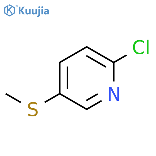 2-Chloro-5-(methylthio)pyridine structure