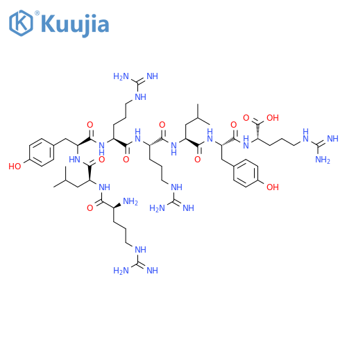L-ARGININE, L-ARGINYL-L-LEUCYL-L-TYROSYL-L-ARGINYL-L-ARGINYL-L-LEUCYL-L-TYROSYL- structure