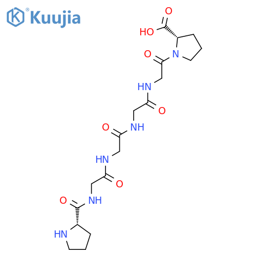 L-PROLINE, L-PROLYLGLYCYLGLYCYLGLYCYLGLYCYL- structure