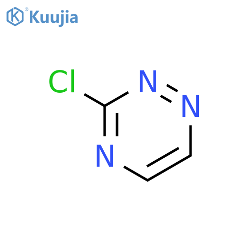 1,2,4-Triazine,3-chloro- structure