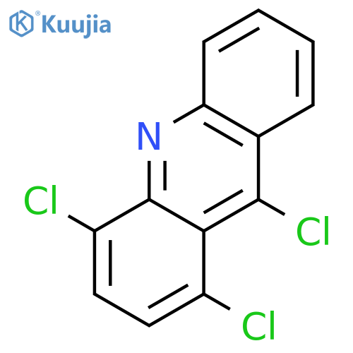 Acridine, 1,4,9-trichloro- structure