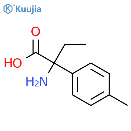 2-Amino-2-(4-methylphenyl)butanoic acid structure
