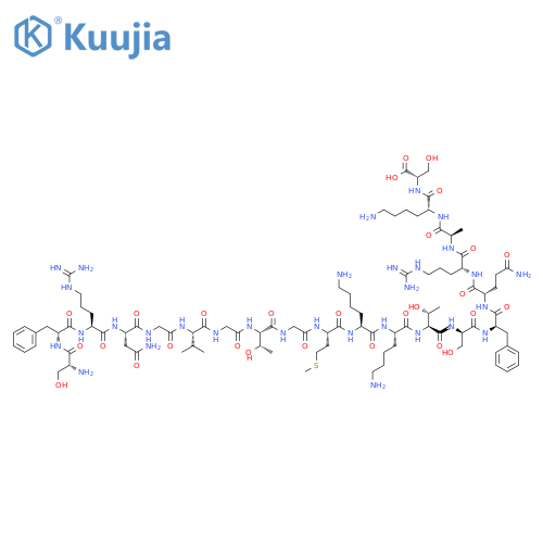 Neuropeptide S (human) structure
