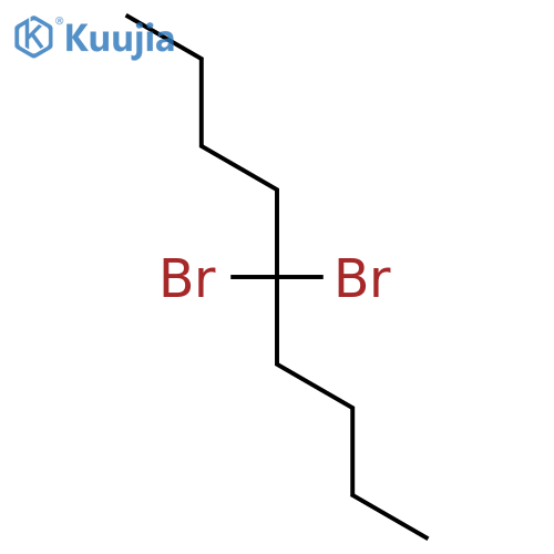 Nonane, 5,5-dibromo- structure