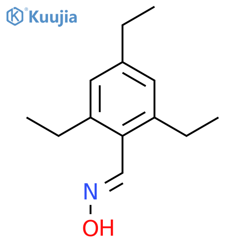 Benzaldehyde, 2,4,6-triethyl-, oxime (9CI) structure