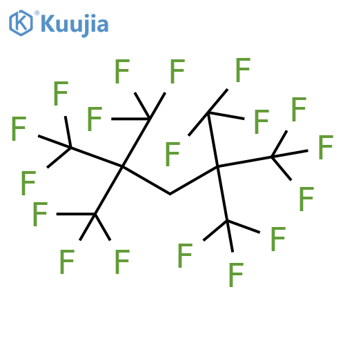 PENTANE, 1,1,1,5,5,5-HEXAFLUORO-2,2,4,4-TETRAKIS(TRIFLUOROMETHYL)- structure
