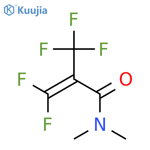 2-Propenamide, 3,3-difluoro-N,N-dimethyl-2-(trifluoromethyl)- structure