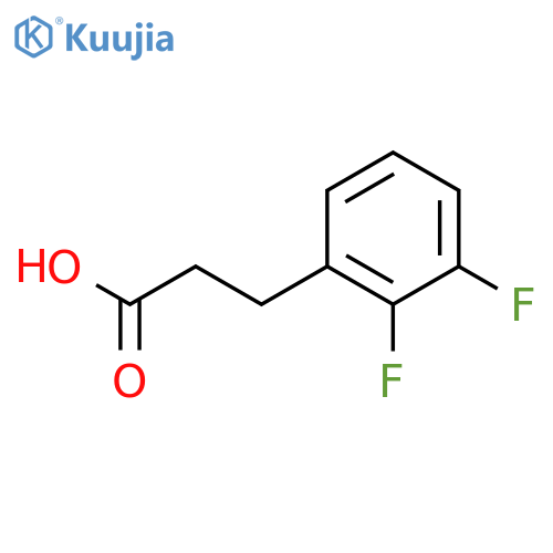 3-(2,3-Difluorophenyl)propanoic acid structure