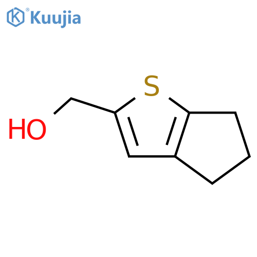 {4H,5H,6H-cyclopentabthiophen-2-yl}methanol structure